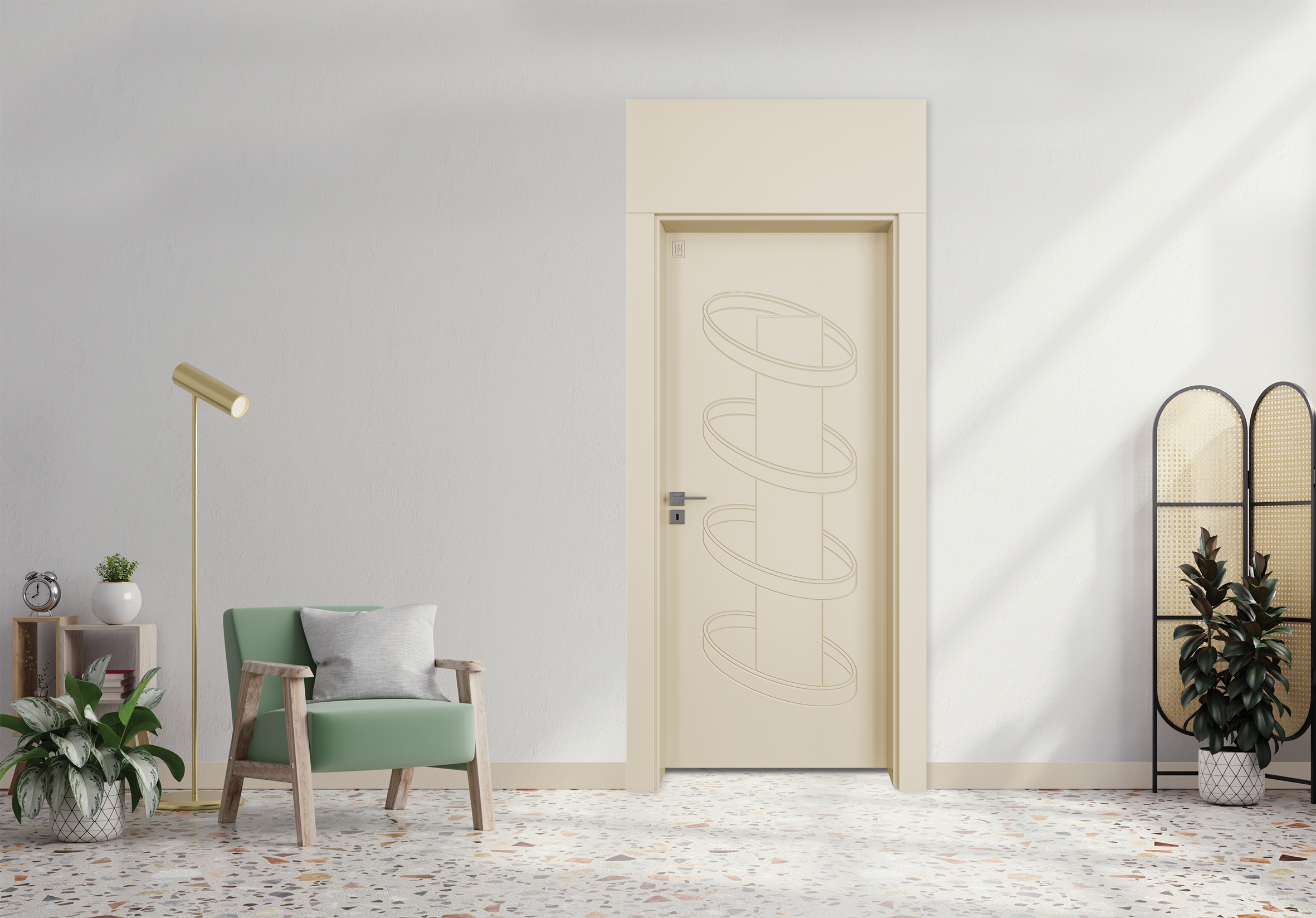BY-164 Porte intérieure Laqué